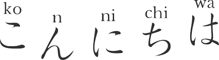 konnichiwa